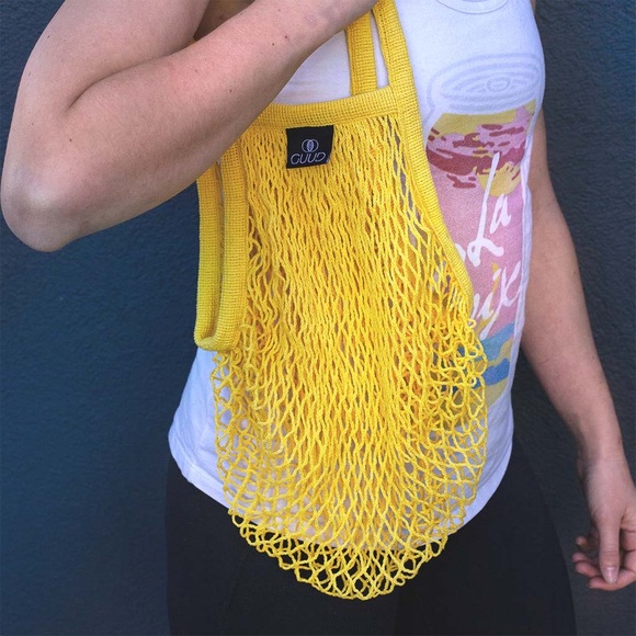 2/$15 GUUD Brand French Market Mesh Tote Bag 2-PAK - Picture 2 of 4